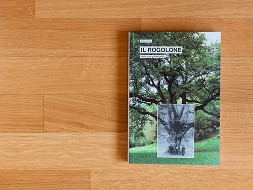 Progetto grafico libro ROGOLONE. Storia di un grande albero