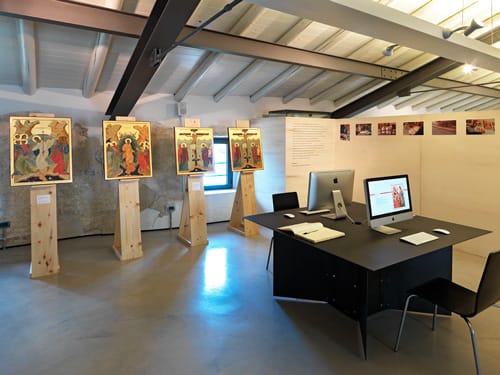 Progetto grafico Mostra Icone sul Lago di Como - Catalogo, inviti